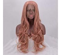 XAoSCd Parrucca Nuova Parrucca Europea E Anteriore in Fibra Chimica con Gancio A Mezza Mano, Set di Esportazione all'Ingrosso, Stile di Pizzo, Fabbrica Diretta