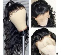 XAoSCd Parrucche Anteriori Parrucche Sintetiche Capelli Ricci Preselezionati Parrucca Anteriore Brasiliana Trasparente HD A Densità 150, 20 Pollici (26 Pollici)