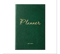XAoSCd Quaderni E Diari A Righe Classici, Quaderno Di Scrittura In Similpelle Con Carta Spessa Di Alta Qualità, Diario A Righe Con Copertina Rigida,XADCQW70169-Green
