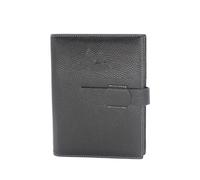 XAoSCd Quaderno A Fogli Mobili In Vera Pelle Di Vacchetta Con Strato Superiore Nero,XADCQW70730-Grey-Light Grey