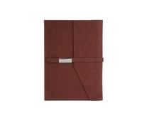 XAoSCd Quaderno A Fogli Mobili Per Ufficio A Tre Ante, Blocco Note Rilegato In Pelle, Diario A Fogli Mobili, Quaderno A5 Con Stampa,XADCQW70816