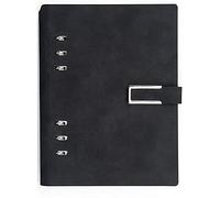 XAoSCd Quaderno A Righe In Similpelle Con Fibbia, Diario Formato A5, Con Anello Per Penna, Pagine Interne Multifunzionali, Per Ufficio, Università E Donne.,XADCQW70351