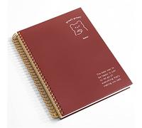 XAoSCd Quaderno A Spirale Super Spesso B5, Diario Quotidiano Per Ufficio, Lavoro, Affari, Materiale Scolastico, Cancelleria,
