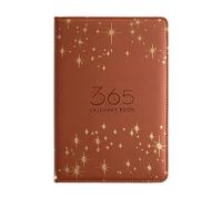 XAoSCd Quaderno A5, Quaderno 2022, Calendario, Gestione Del Tempo, Quaderno In Similpelle Per Ufficio, Scuola, Casa, Lavoro, Scrittura E Presa Di Appunti, 300 Pagine,Brown