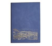 XAoSCd Quaderno B5 In Similpelle, Diario Con Copertina Rigida, Superficie Morbida E Spessa, Processo Di Bronzatura Unilaterale, Stile Cinese,XADCQW70208