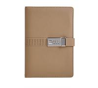 XAoSCd Quaderno Con Blocco, Diario Portatile A5, Semplice, Spesso, Multifunzionale, Con Protezione Tramite Password.,XADCQW70391