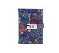 XAoSCd Quaderno Con Serratura, In Pelle, Diario Multifunzionale Spesso, Adatto Per Scuola, Ufficio E Diario.,XADCQW70390