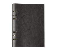 XAoSCd Quaderno In Pelle A5, Diario A Fogli Mobili, Diario A Spirale Retrò, Business, Conto A Mano, Clip In Rame Classica, Design Fisso,XADCQW70172