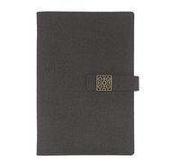 XAoSCd Quaderno In Pelle A5, Diario A Fogli Mobili, Diario Spesso Con Copertina Morbida, Pulsanti Magnetici E Design A Fogli Mobili Interni Sostituibili.,XADCQW70456