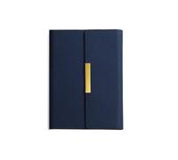 XAoSCd Quaderno In Pelle, Quaderno A Tripla Piega, Quaderno Aziendale,XADCQW70758-Vert-212-155MM