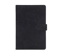 XAoSCd Quaderno In Similpelle A5 Con Fibbia Magnetica E 3 Colori: Nero, Marrone E Grigio.,XADCQW70450-Black