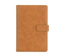 XAoSCd Quaderno In Similpelle A5 Con Fibbia Magnetica E 3 Colori: Nero, Marrone E Grigio.,XADCQW70450-Brown
