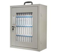 XAoSCd Scatola di immagazzinaggio,Telefono della scatola di blocco,Deposito dell'ufficio,Montato a parete,Porta cellulare in aula,Slot Box,Scatola di immagazzinaggio del telefono mobile,Metallico