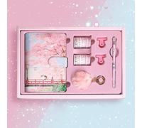 XAoSCd Set Regalo Di Quaderni Contabili Manuali, Quaderno A Fogli Mobili A6, Agenda, Planner, Quaderno Per Studenti, Cancelleria,