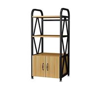 XAoSCd Tavolo per Stampante Supporto per Stampante da Pavimento Scaffale per fax da Ufficio Scaffale per Scanner Mobile con Porta Supporto per fotocopiatrice Mobile per ca,Beige