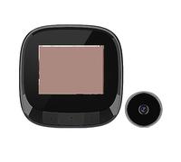XAoSCd Videocitofono 2,4 Pollici LCD Digitale Citofono 90° Citofono Citofono Telecamera Spioncino Elettronico Citofono Esterno Facile Installazione,