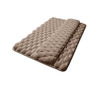 xapuo Tappetino da bagno in memory foam, super assorbente, ad asciugatura rapida, con retro antiscivolo per pavimento della doccia(Brown,40x60cm/15.8x23.6in)