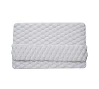 xapuo Tappetino da bagno in memory foam, super assorbente, ad asciugatura rapida, con retro antiscivolo per pavimento della doccia(White,50x80cm/19.7x31.5in)