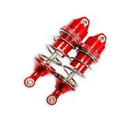 XAQRYQO Accessori Auto RC per Arrma per Vendetta 1/8 Rc Parte Aggiornamento Accessori Ammortizzatore Lega di Alluminio Ammortizzatori Ricambio Parti Modificate(Red)