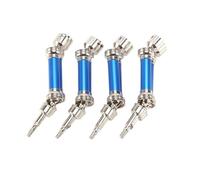 XAQRYQO Albero di Trasmissione RC per Arrma per Infraction 4X4 per Mega per Vendetta 4X4 3S per BLX Anteriore in Metallo E Albero Motore Posteriore CVD 1/8 RC Parti di Automobili(Blue)
