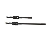 XAQRYQO Albero di Trasmissione RC per AXIAL SCX-6 per JLU per Wrangler 4WD 1/6 RC Auto Heavy Duty Metallo Universale Assi Giunto Anteriore Posteriore CVD Drive Shaft Dogbone(Front)