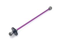 XAQRYQO Albero di Trasmissione RC per WLtoys 124016 124017 124018 124019 Centro di Aggiornamento in Metallo Gruppo Albero Motore 27T Ingranaggio Motore 1/12 Parti di Automobili RC(Purple)