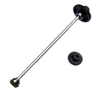 XAQRYQO Albero di Trasmissione RC per Wltoys A959-B A969-B A979-B K929-B Albero di Trasmissione Centrale Principale con Set Ingranaggi Motore 27T Parti Aggiornamento per Auto RC