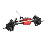 XAQRYQO ASSE in Metallo RC per Traxxas per TRX-4 Aggiornamenti per Assali per Auto RC 1/10, A Portale in Metallo, Anteriori E Posteriori con Differenziale T-Lock(Front)