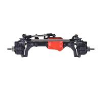 XAQRYQO ASSE in Metallo RC per Traxxas per TRX4 1/10 RC per Rock Crawler Car. Parti di Ricambio E Aggiornamenti. Assali A Portale Anteriori Posteriori in Metallo(Front)