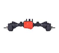 XAQRYQO ASSE in Metallo RC per Traxxas per TRX4 1/10 RC per Rock Crawler Car. Parti di Ricambio E Aggiornamenti. Assali A Portale Anteriori Posteriori in Metallo(Rear)