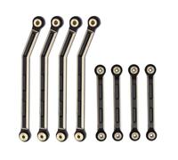 XAQRYQO Asta Sterzo RC per AXIAL per AX24 1/24 RC Crawler Auto Parti di Aggiornamento Accessori 8 Pezzi Migliora La Liquidazione Telaio Link Set Rod Linkage
