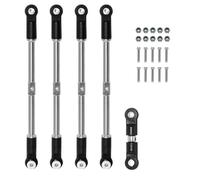 XAQRYQO Auto RC Tiranti per Arrma 1/8 per Karton per Outcast 1/7 per Big per Rock Parti Auto RC Tirante di Collegamento Anteriore Posteriore Servo