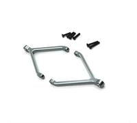 XAQRYQO Auto RC Tiranti per FMS per Xiaoqi per FCX24 1/24 Rc Modello Cingolato Auto Camion per Buggy Parti per Telaio Fisso Kit Barra di Collegamento Superiore(Gray)