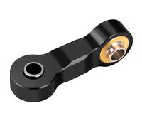 XAQRYQO Auto RC Tiranti per Granite 1/18 per Grom 1/14 per Mojave per per Mega 380 Monster Truck rc Car Parti di Aggiornamento Collegamento Trascinamento dello Sterzo(Black)