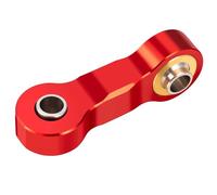 XAQRYQO Auto RC Tiranti per Granite 1/18 per Grom 1/14 per Mojave per per Mega 380 Monster Truck rc Car Parti di Aggiornamento Collegamento Trascinamento dello Sterzo(Red)