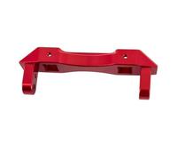 XAQRYQO Parti di Auto telecomandate per Axial Scx10 Aggiornamenti Parti Lega di Alluminio Paraurti Anteriore Posteriore Montaggio Supporto Corpo Assale 1/10 Accessori per Auto RC(Red)