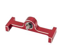 XAQRYQO Parti di Auto telecomandate per Axial Scx10 Scatola di Trasferimento Lega Alluminio, Larghezza 70 Mm, Albero A Forma D da 5 Parti Aggiornamento per Auto Cingolate RC 1/10(Red)