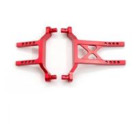 XAQRYQO Parti di Auto telecomandate per TRAX4 per LaTx per Teton per Desert per Prerunner per SST Sostituisci Le Parti 1/18 rc Car Supporti per Carrozzeria Anteriori Alluminio Posteriori(Red)