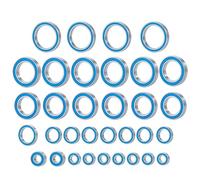 XAQRYQO Parti di Auto telecomandate per Traxxas 8S per X-Maxx 77086-4 1/5 RC Crawler Ricambi Auto Accessori 33 Pezzi Mozzo Ruota ASSE Cuscinetto A Sfere Sigillato Gomma Kit