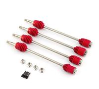 XAQRYQO Parti di Auto telecomandate per Traxxas per E-Revo per E-Maxx per T-Maxx Parte per Auto RC 1/10 Albero di Trasmissione Anteriore e Posteriore CVD 5451R(Red,4pcs)