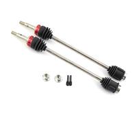 XAQRYQO Parti di Auto telecomandate per Traxxas per E-Revo per E-Maxx per T-Maxx Parte per Auto RC 1/10 Albero di Trasmissione Anteriore e Posteriore CVD 5451R(Black,2pcs)