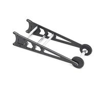 XAQRYQO Parti di Auto telecomandate per Traxxas per Slash 2WD per Rustler per Stampede per Bandit Metal Wheelie Bar 1/10 rc Car Upgrade Parts Accessories