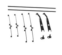 XAQRYQO Parti di Auto telecomandate per Traxxas Trx4 per Bronco 92076-4 per Rgt per Yikong 1/10 Simulazione per Arrampicata Auto Tergicristalli Metallo Parti di Aggiornamento(Black)