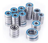 XAQRYQO Parti di Auto telecomandate per Vanquish VS4-10 per Phoenix Cuscinetti A Sfera Parti di Aggiornamento Kit Cuscinetto Sigillato per ASSE Portale da 48 Pezzi