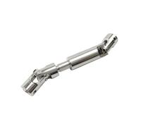 XAQRYQO Parti per Auto RC per Axial SCX10 1/10 RC Crawler 1 Pz per Elevata Durezza Telescopico per Albero di Trasmissione Universale Cardanico in Ferro(110-155 (5-5mm))