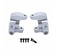 XAQRYQO Parti per Auto RC per MN MN86K MN86KS MN86 MN86S 1/12 rc Car Upgrade Ricambi Metallo Anteriore Posteriore Assale Alloggiamento Ponte Guscio Copertura RC Accessori(Silver Front Base C)