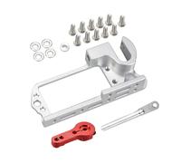 XAQRYQO Parti per Auto RC per RC per Model Drone Elicottero Multicopter Servo Parabolico Interruttore Dispositivo di Lancio Aereo Grandi Erogatori Coppia + Braccio 25T(with Red Arm)