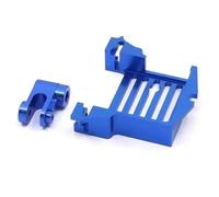 XAQRYQO Parti per Auto RC per TRAXXAS 1/5 per X-MAXX 1/6 per XRT 1/10 per MAXX RC Parti di Automobili Acce Metallo Servo Adattatore Montaggio E Braccio 25T 7749(Blue)