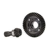 XAQRYQO Parti per Auto RC per Traxxas 1/5 per X-Maxx 1/6 per XRT rc Car Upgrade Par Ingranaggio Differenziale in Acciaio Temprato Diff Pignone Accessori Modificati(Rear)