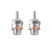 XAQRYQO Parti per Auto RC per Traxxas per Kyosho per HSP 1/8 1/10 RC per Motori per Nitro Auto Camion 2 Pezzi 6 N3 N4#3#4 Caldo per Candela Candeletta Sostituisci(2pcs n4)